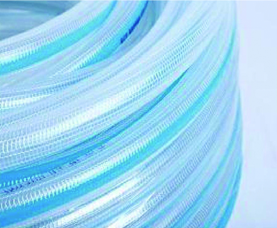 PVC涤纶钩编抗扭曲增强软管