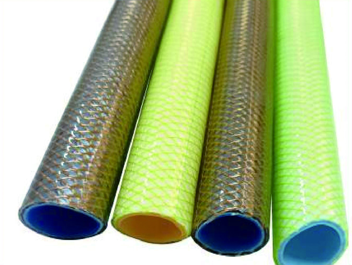 PVC四胶二线高压软管