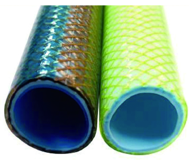 PVC四胶二线高压软管